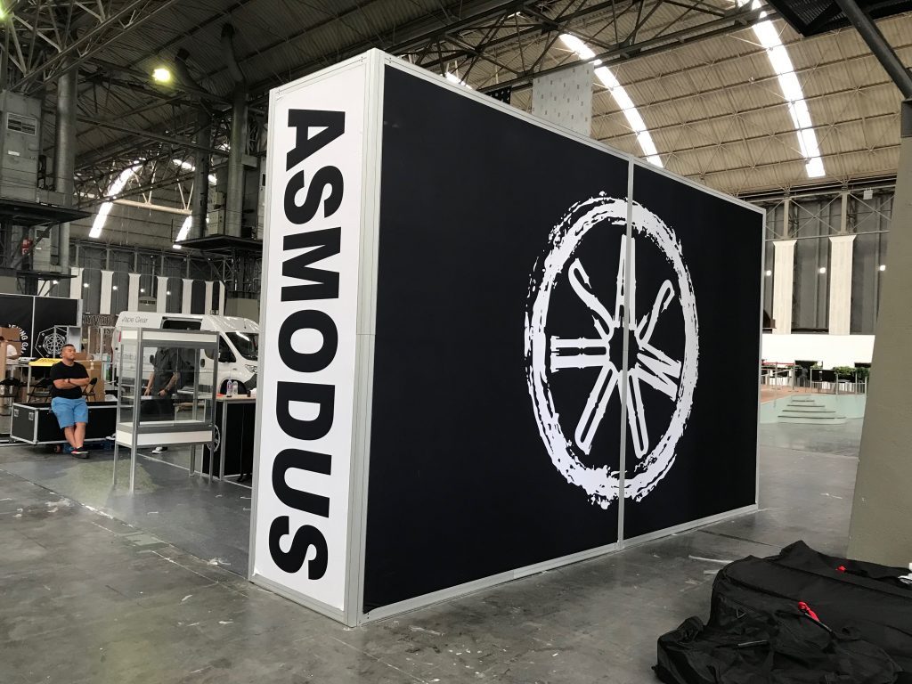 Asmodus Tradeshow Booth Barcelona Spain
