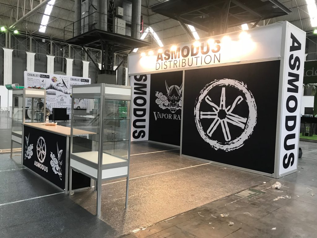 Asmodus Tradeshow Booth Barcelona Spain