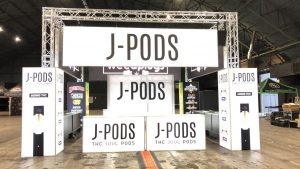 Weed Plus Tradeshow Booth at High Life Festival