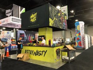 Nasty Tradeshow Booth World Vapor Miami Expo