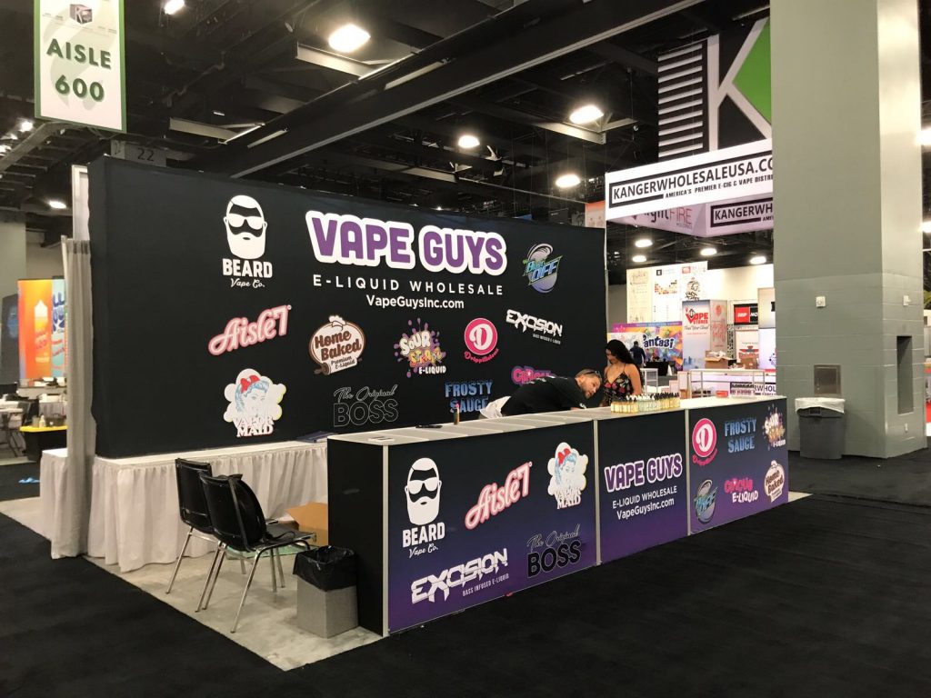 Vape Guys Tradeshow Booth World Vapor Miami Expo