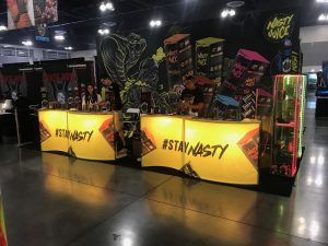Nasty Tradeshow Booth at ECC Pomona 2017