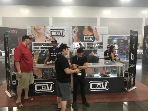 Council of Vapor Tradeshow Booth at ECC 2017