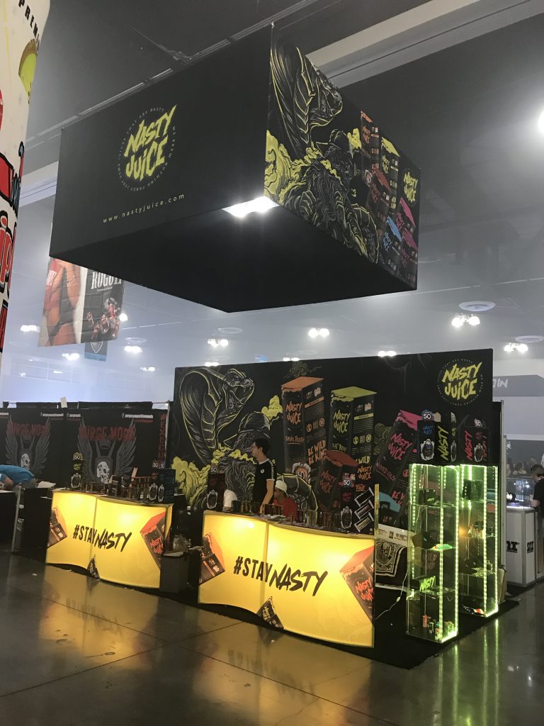 Nasty Tradeshow Booth at ECC Pomona 2017