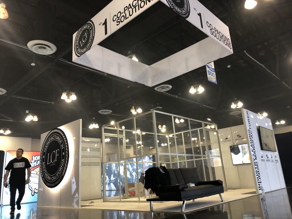 LCF Labs Tradeshow Booth at ECC 2018