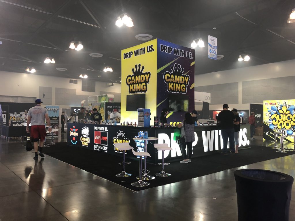 Drip More Tradeshow Booth at ECC Pomona 2018
