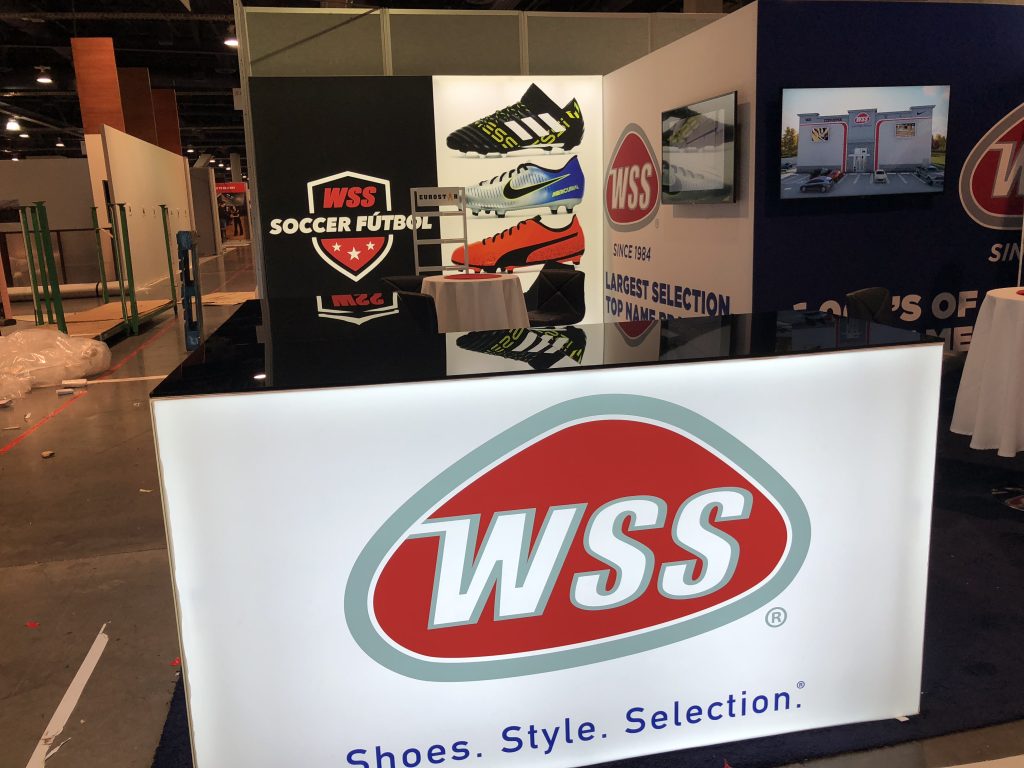 WSS Tradeshow Booth at ICSC Recon 2018