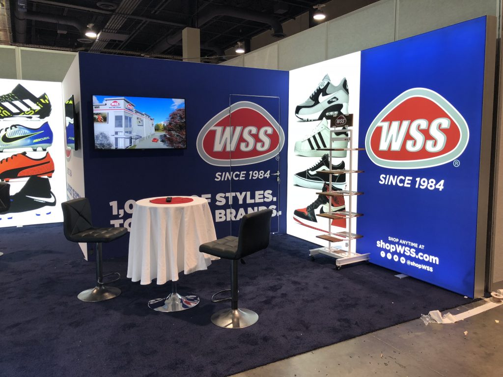 WSS Tradeshow Booth at ICSC Recon 2018