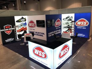 WSS Tradeshow Booth at ICSC Recon 2018