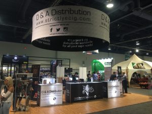 Vape Tradeshow Booth Strictly E-Cig