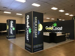 Gold Coast Extracts Tradeshow Booth Chalice Cup 2016