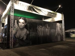 Stiiizy Tradeshow Booth at High Times Socal 2017