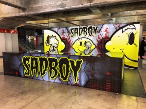 Sad Boy 3M x 6M Trade Show Booth