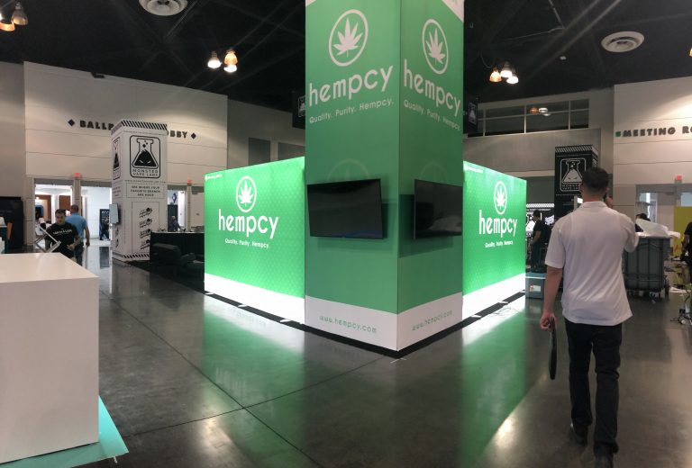 Monster Vape Labs and Hempcy Booth