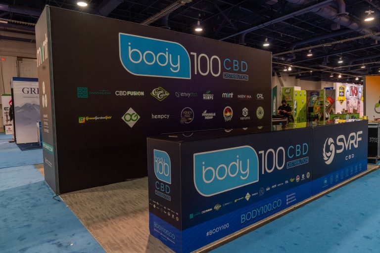 Body 100 CBD at Tobacco Plus Expo