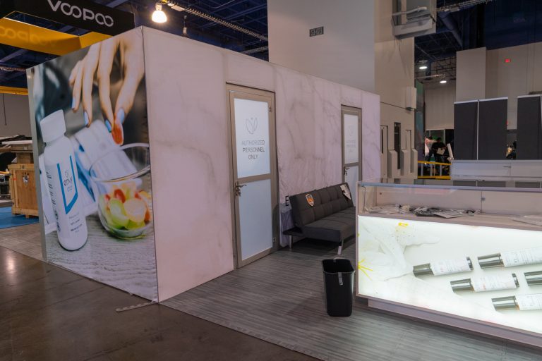 Envy CBD 20x20 Booth at TPE 2020