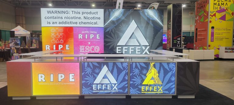 Delta Effex 20x20 Booth at Champs Atlantic City