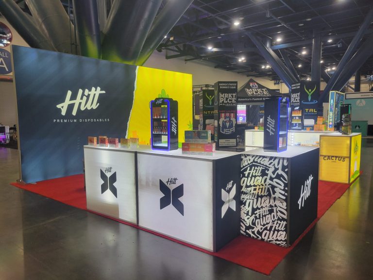 HITT and Cactus Labs 20x20 Booth at C3 Expo Houston
