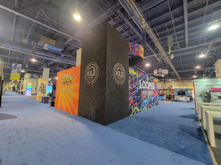 Dimo and Looper 20x30 Booth at TPE Vegas 2022