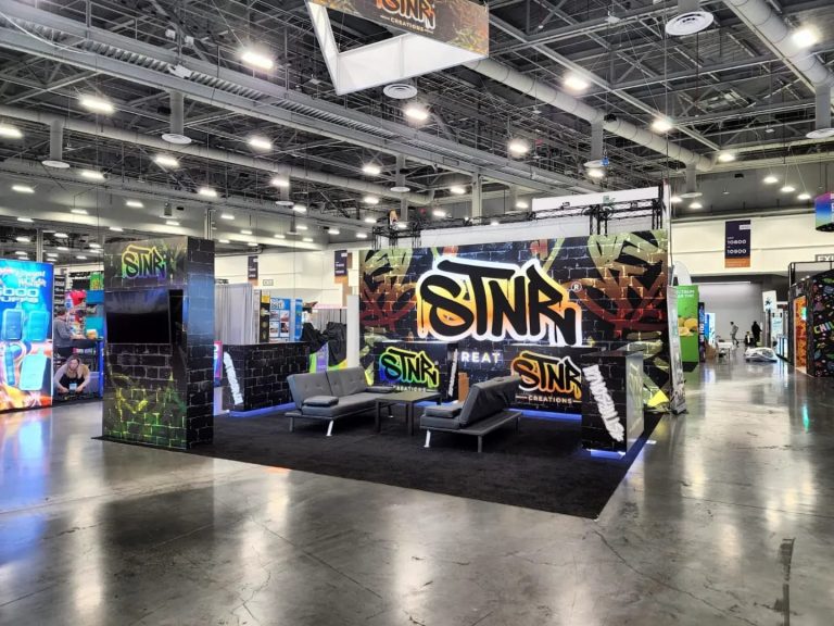 STNR Creations 20x20 Booth at ASD Vegas 2022