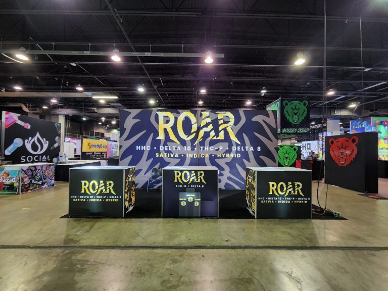 Roar 10x20 Trade Show Booth at Champs Trade Show Chicago 2022