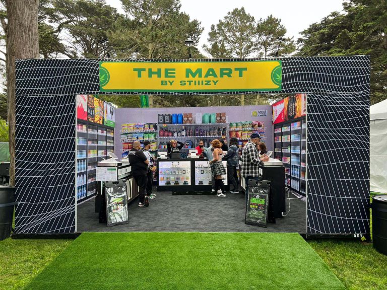Stiiizy 20x20 Booth at Outsidelands 2022 in San Francisco