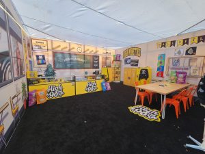 High 90's 20x20 Outdoor Booth at Hall of Flowers Santa Rosa October 2022