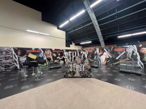 Stiiizy 20x40 L-Shaped Booth at Hall of Flowers Santa Rosa CA October 2022