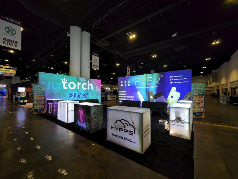 Fler and Torch 20x30 Trade Show Booth at Alt Pro Tampa 2022