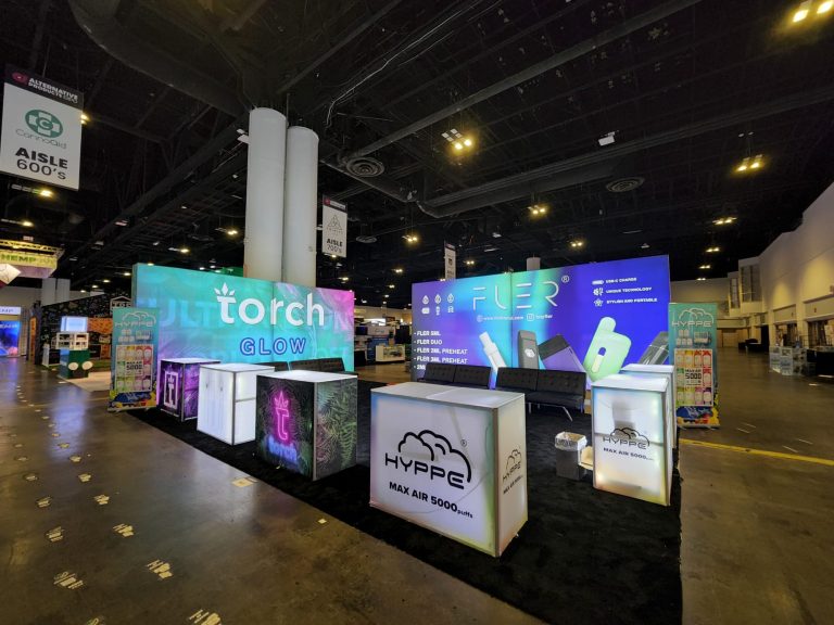 Fler and Torch 20x30 Trade Show Booth at Alt Pro Tampa 2022