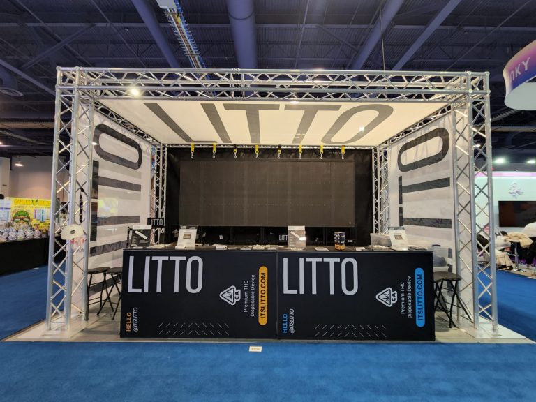 Litto Trade Show Booth At TPE Vegas February 2023