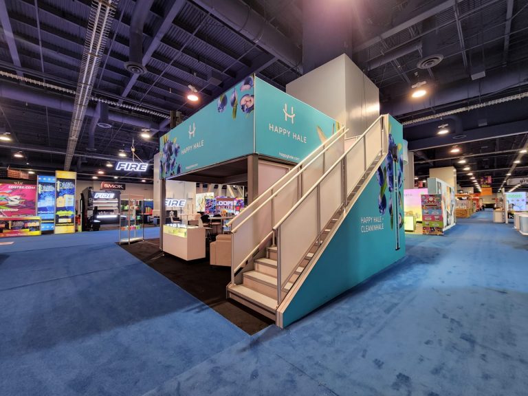 EQOY 20x30 Trade Show Booth at TPE Vegas 2023