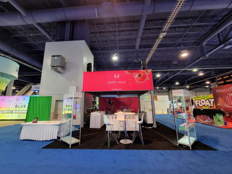 EQOY 20x30 Trade Show Booth at TPE Vegas 2023
