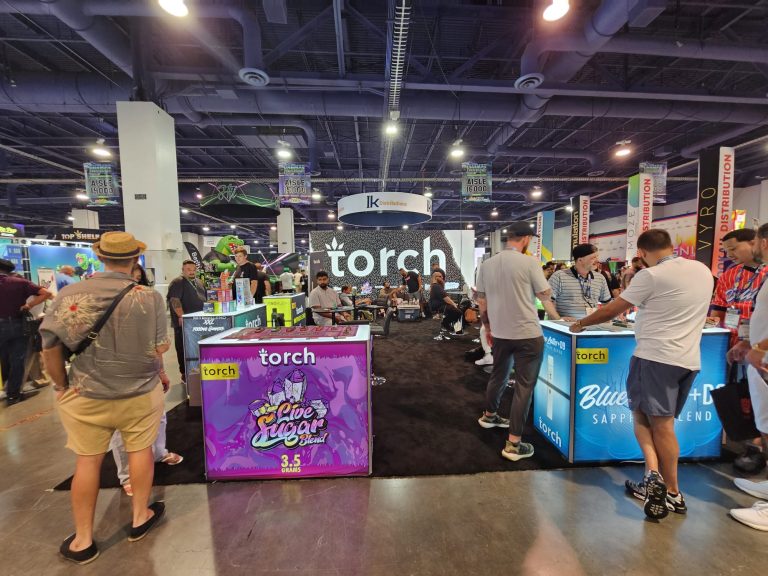Torch 20x30 Trade Show Booth at Champs Trade Show Vegas July 2023