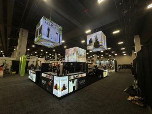 Lelior 20x20 Trade Show Booth at HD Expo Las Vegas April 2024