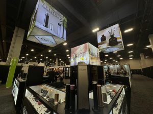 Lelior 20x20 Trade Show Booth at HD Expo Las Vegas April 2024