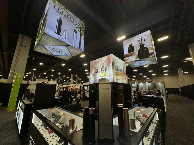 Lelior 20x20 Trade Show Booth at HD Expo Las Vegas April 2024