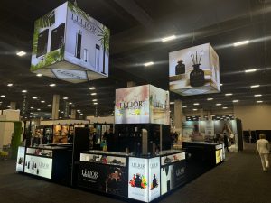 Lelior 20x20 Trade Show Booth at HD Expo Las Vegas April 2024