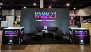 Kanna 21 10x20 Trade Show Booth at Champs Trade Show Denver September 2024