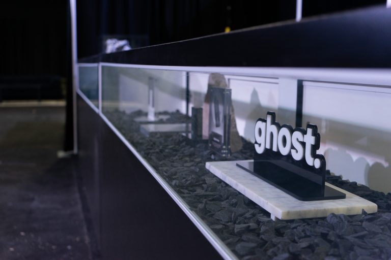 Ghost 20x20 Booth at Network Trade Show LA September 2024
