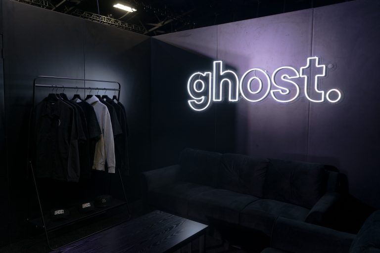 Ghost 20x20 Booth at Network Trade Show LA September 2024