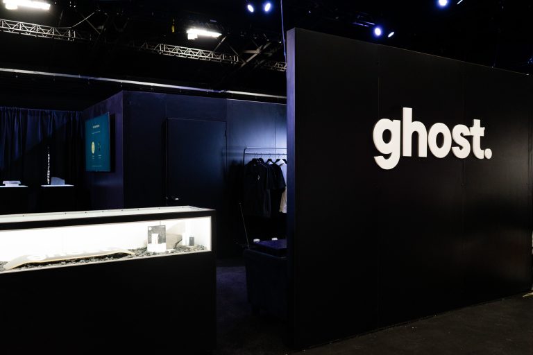 Ghost 20x20 Booth at Network Trade Show LA September 2024