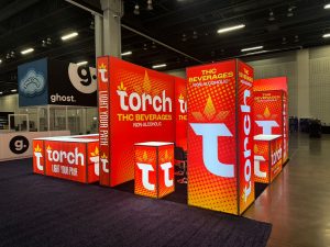 Torch 20x20 Trade Show Booth at Alternative Products Expo Atlanta, GA 2024