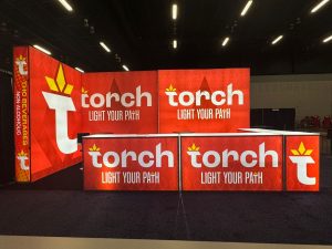 Torch 20x20 Trade Show Booth at Alternative Products Expo Atlanta, GA 2024