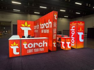 Torch 20x20 Trade Show Booth at Alternative Products Expo Atlanta, GA 2024